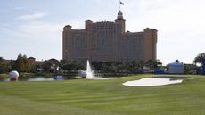 A general view of the Ritz-Carlton Orlando golf course and hotel