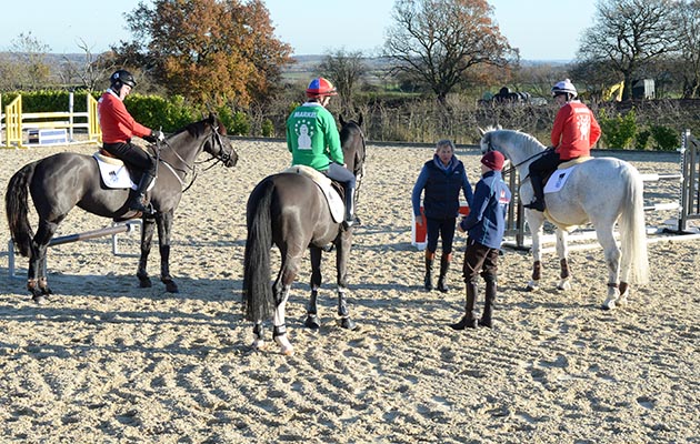 A. P. McCoy), Frankie Dettori and Victoria Pendleton with Nick Skelton