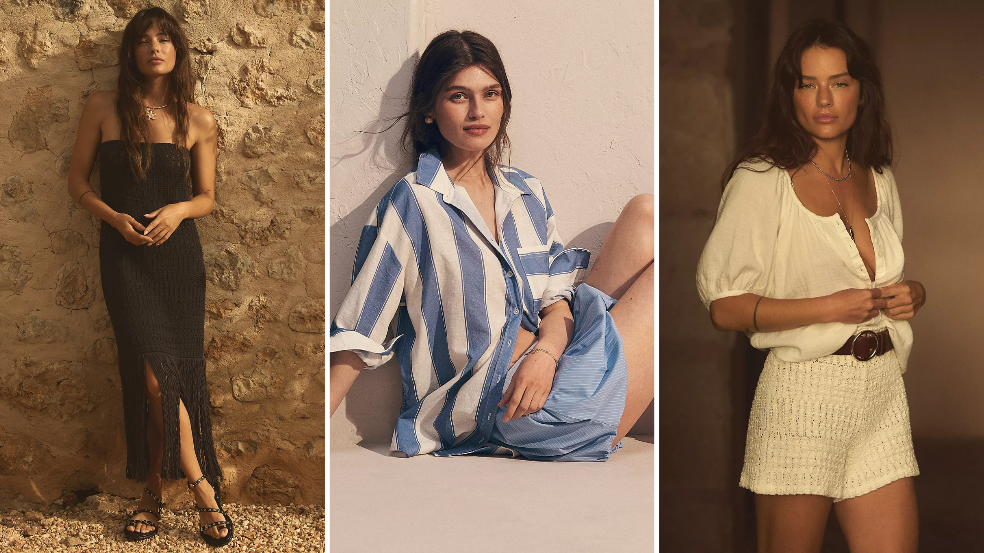 women wearing items from the Anthropologie new in page