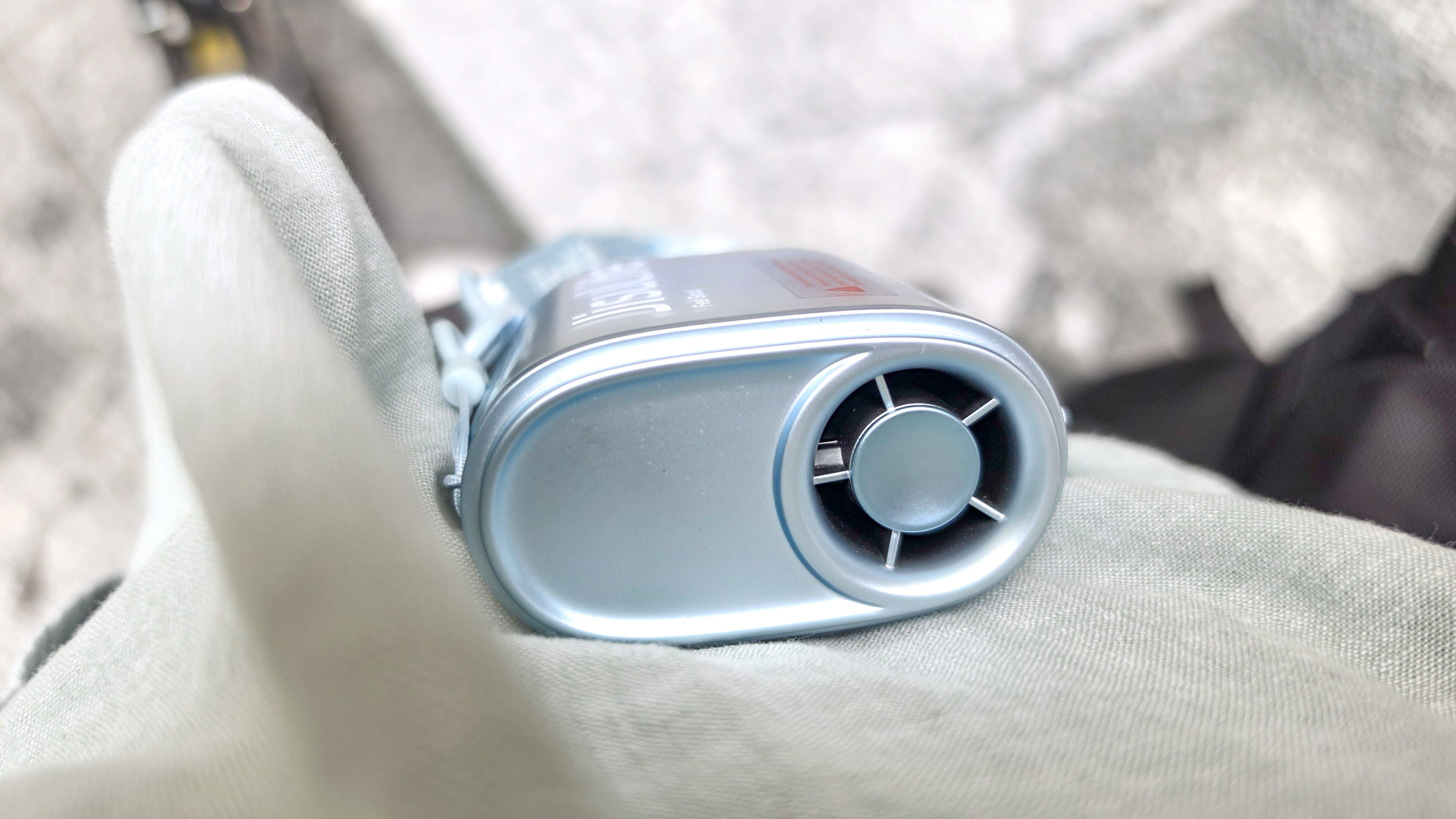 JisuLife Neck Fan Life5 around waist.