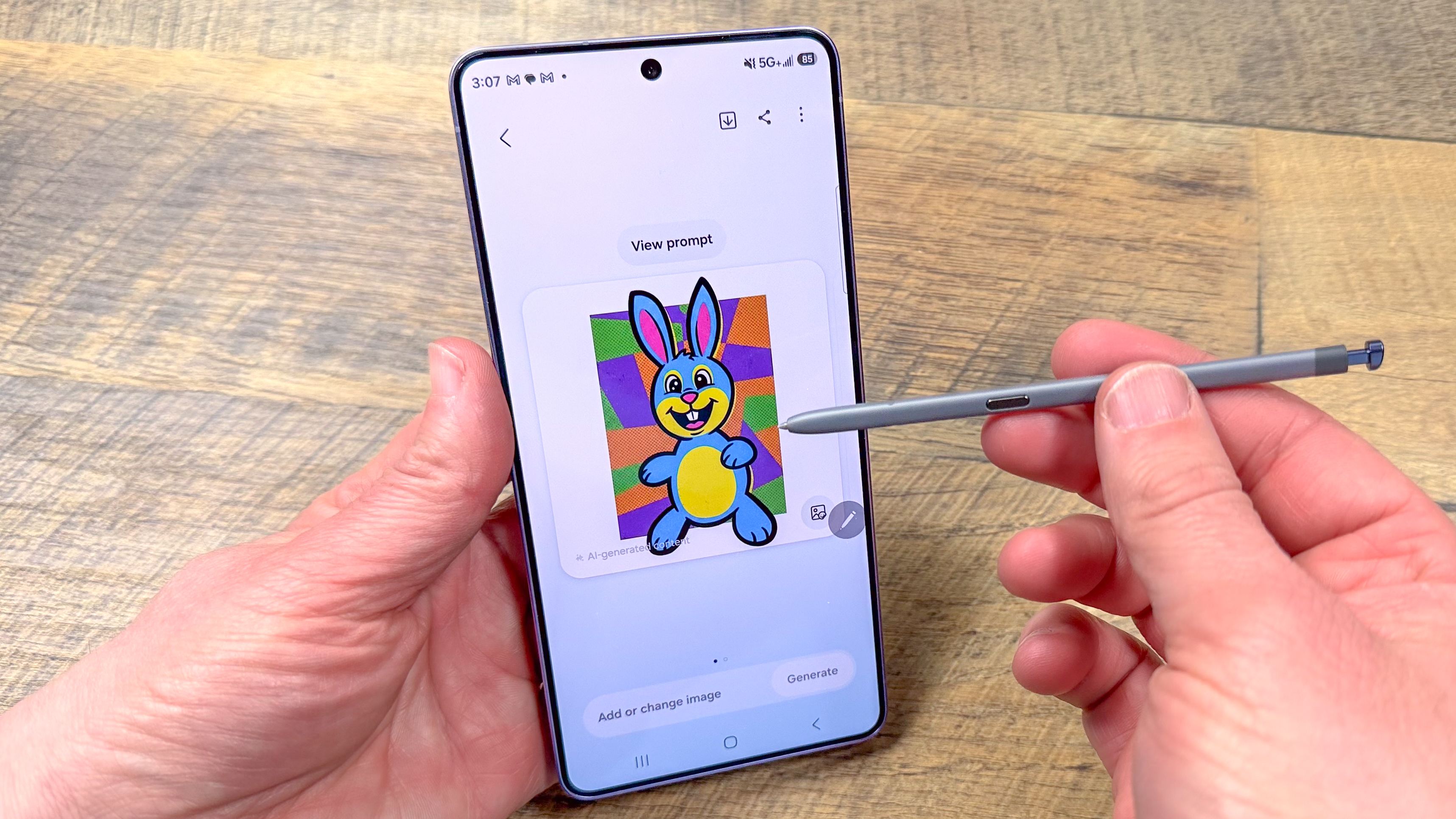 Samsung Galaxy S26 Ultra shown in hand