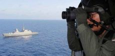 navy ship, search, air crash investigation