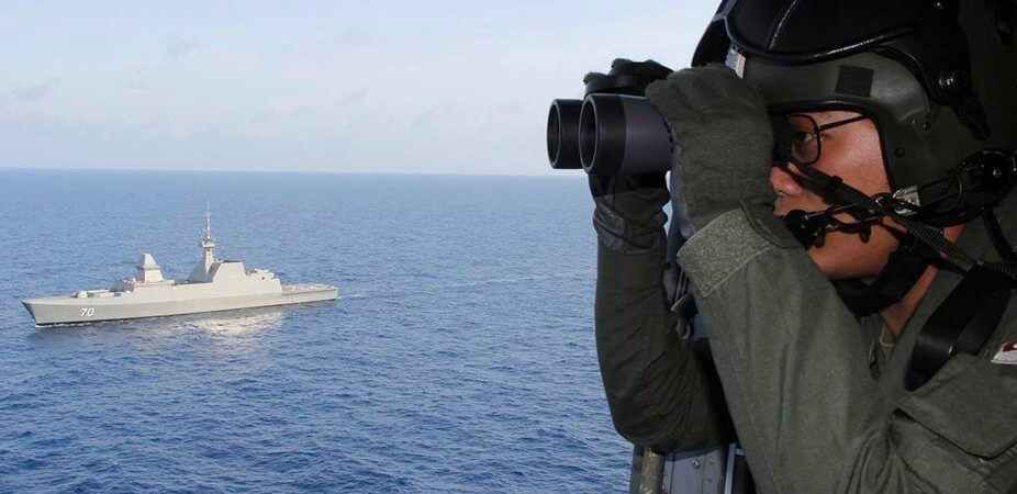 navy ship, search, air crash investigation