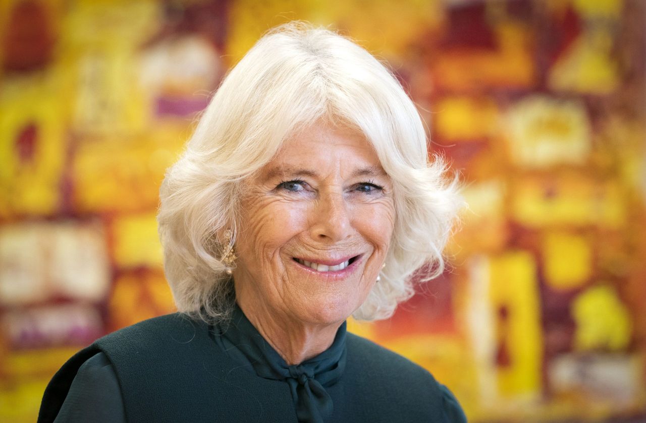 Camilla, Duchess of Cornwall, known as the Duchess of Rothesay when in Scotland, visits Nairn Book and Arts Festival