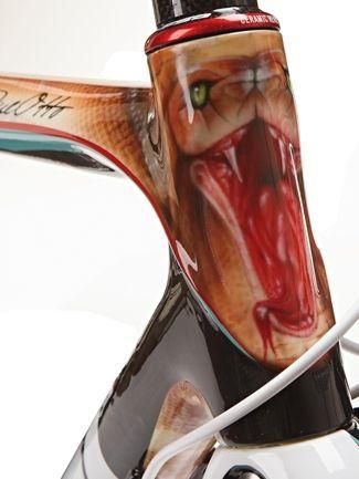The Cobra on Riccardo Ricc&ograve;'s new Bianchi bike