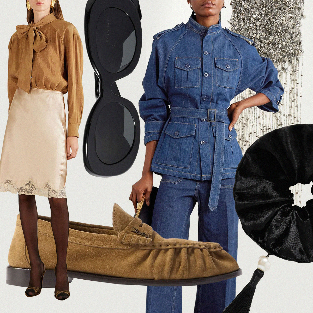 Collage of NET-A-PORTER Spring Trends