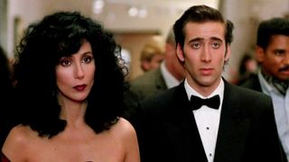cher and nicolas cage in Moonstruck