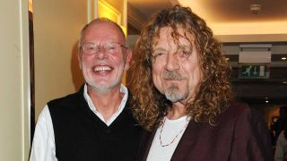 Bob Harris and Robert Plant in 2009