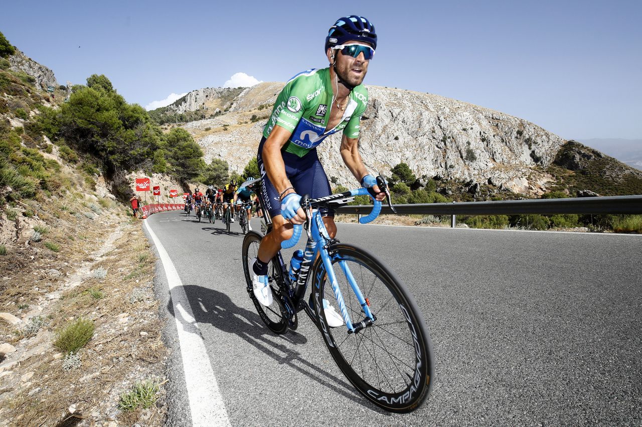 Alejandro Valverde was aggressive again