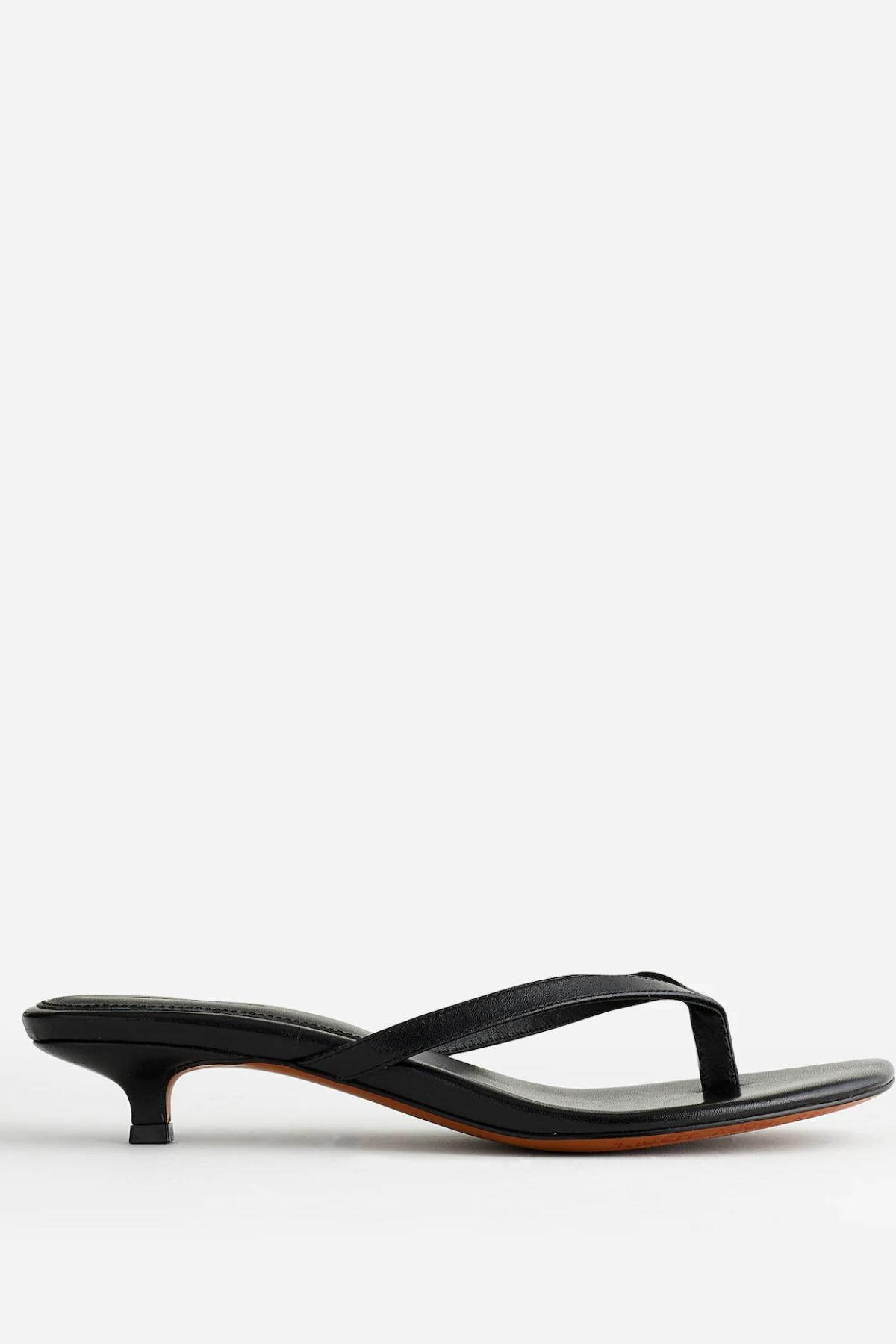 Madewell The Chiara Kitten Heel Thong Sandal