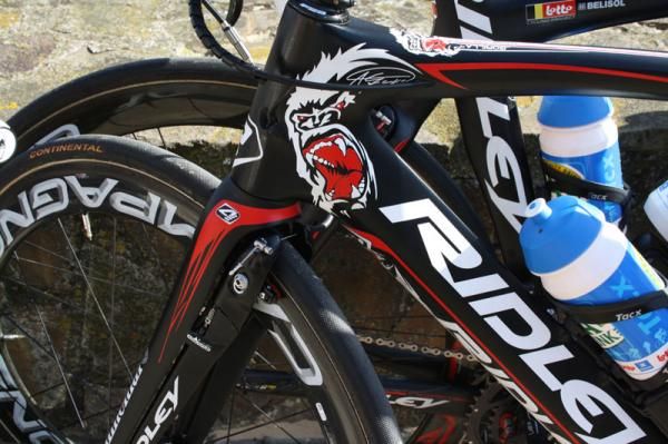 Andre Greipel's Ridley bike