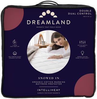 Dreamland Intelliheat Double Control-Double Mattress Protector