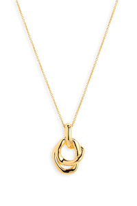 Missoma Molten Twist Pendant Necklace, $162