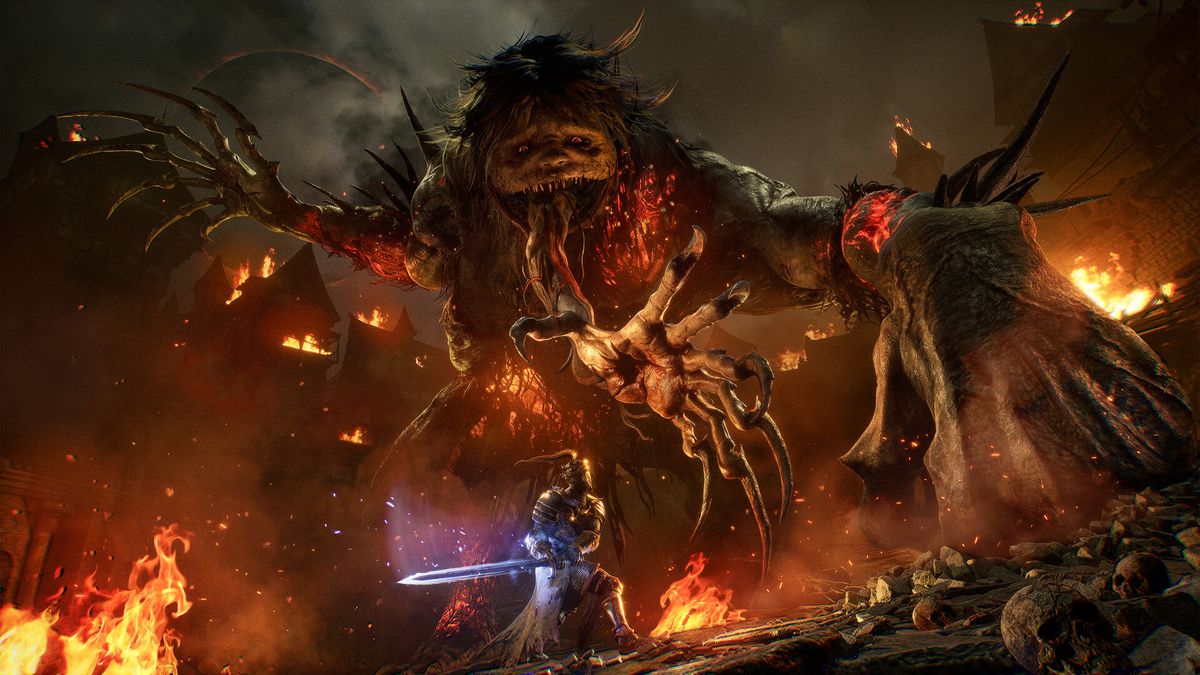 Lords of the Fallen respec - Spurned Progeny boss