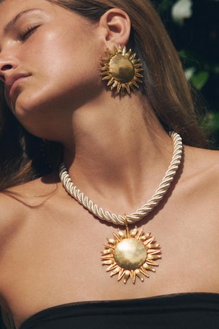 Sun Cord Necklace