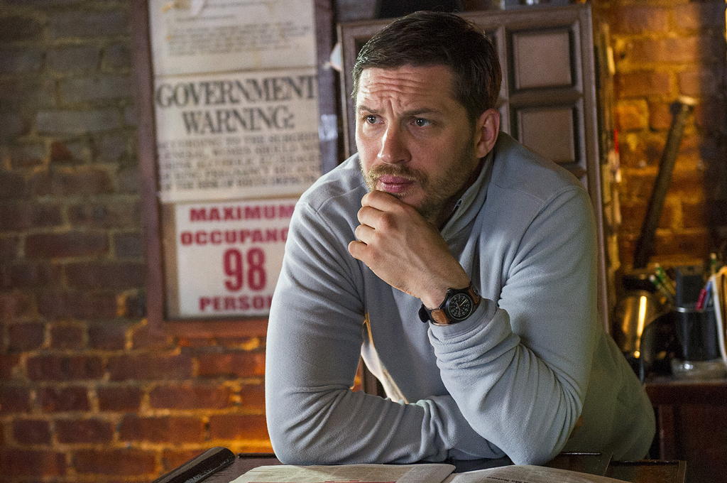 TV tonight Tom Hardy plays a Brooklyn bartender