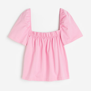 H&M pink blouse