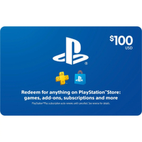 PlayStation gift card - $100