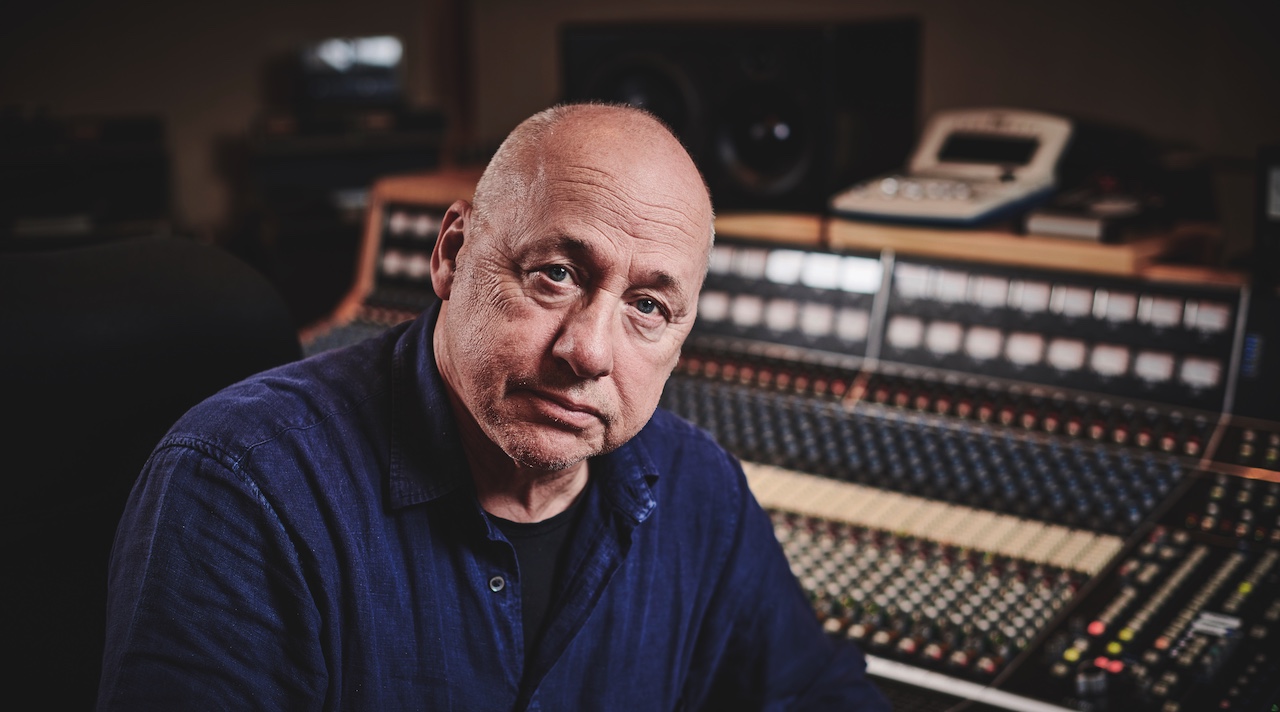 Mark Knopfler, photographed at his studio in London on October 5, 2018. (Photo by Joby Sessions/Guitarist Magazine)