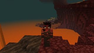 Minecraft skins - Karlach shows off her affinity for fire in the Nether