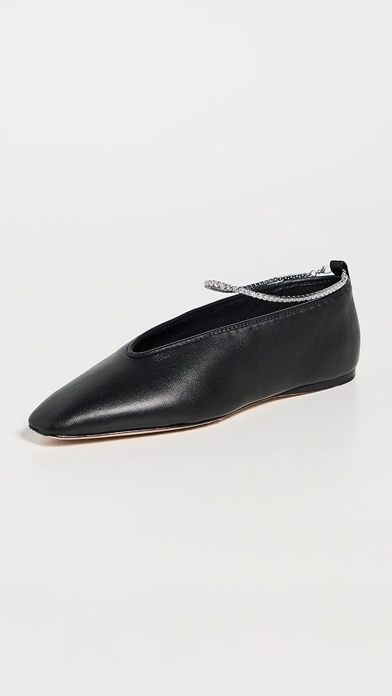 Loeffler Randall Emery Crystal Ballet Flats