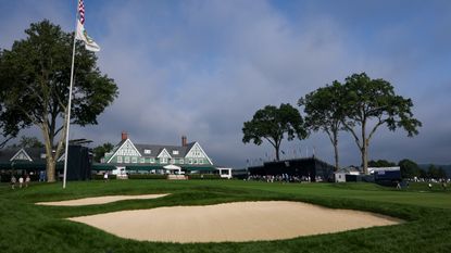 The clubhouse at Oakmont