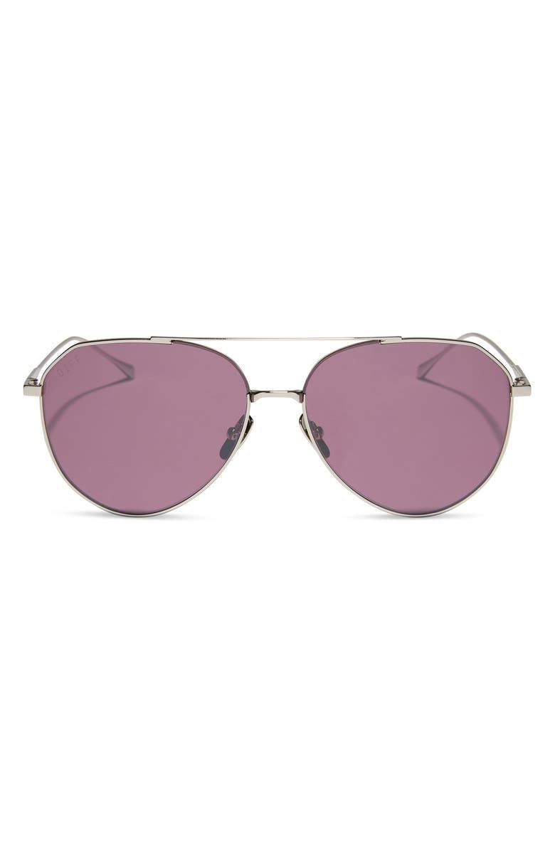 Dash 61mm Polarized Aviator Sunglasses