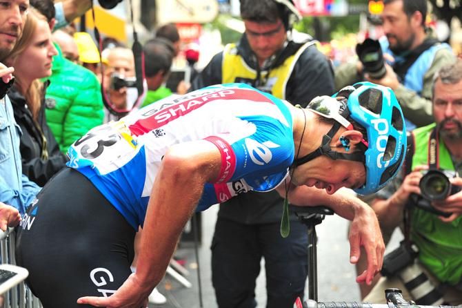 Jack Bauer was gutted to miss out on the stage win