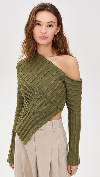 Cult Gaia Jaidan Knit Top