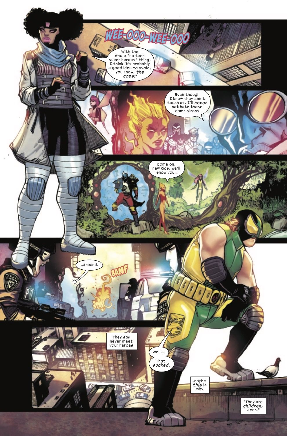 Page from Children of the Atom #1