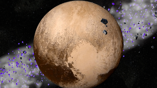 An illustration of the planet... whoops... dwarf planet Pluto
