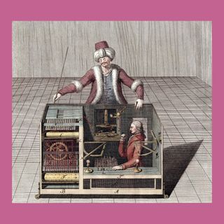 Illustration of The Mechanical Turk in new book The Computer: A history from the 17th Century to Today, Taschen
