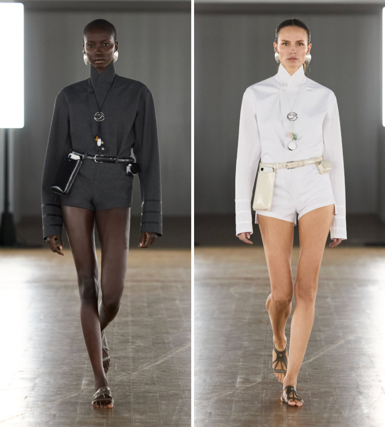 Coperni Spring/Summer 26 shorts look