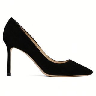 Jimmy Choo black pumps womens pointed toe high heels stilettos
