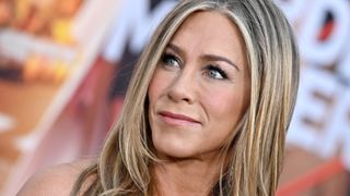 Jennifer Aniston pictured with multi-tonal blonde hair
