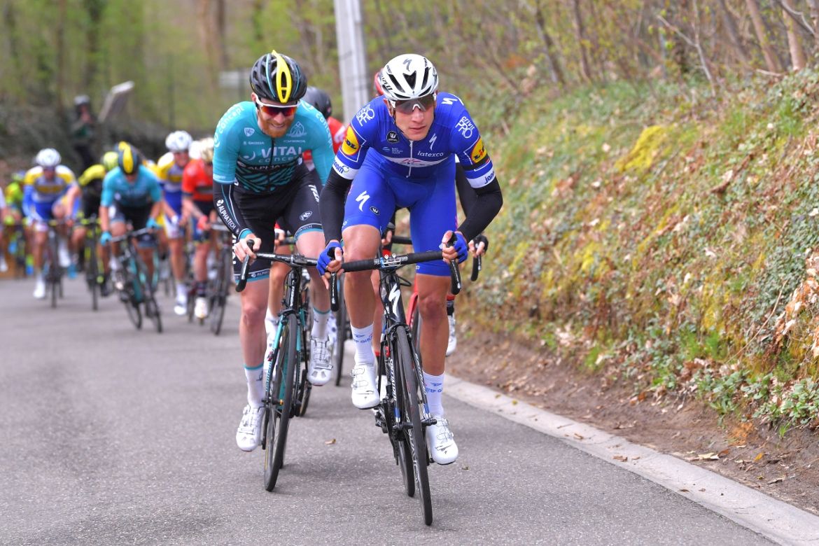 Fabio Jakobsen (Quick-Step Floors) on the attack