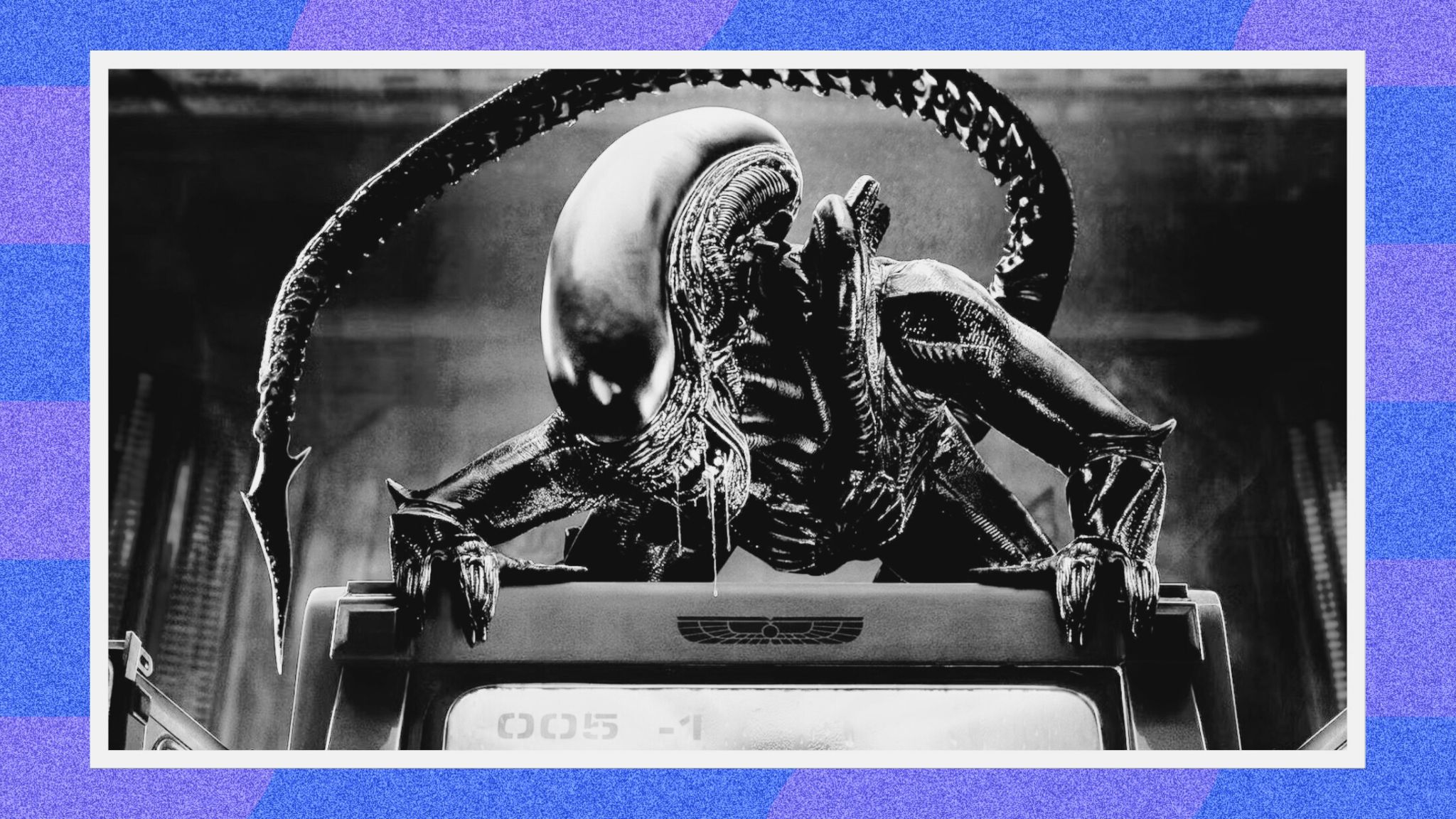 The xenomorph creature from the Alien: Earth franchise