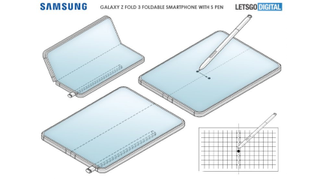 Samsung Galaxy Z Fold 3 patent