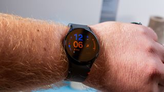 Samsung Galaxy Watch FE on wrist