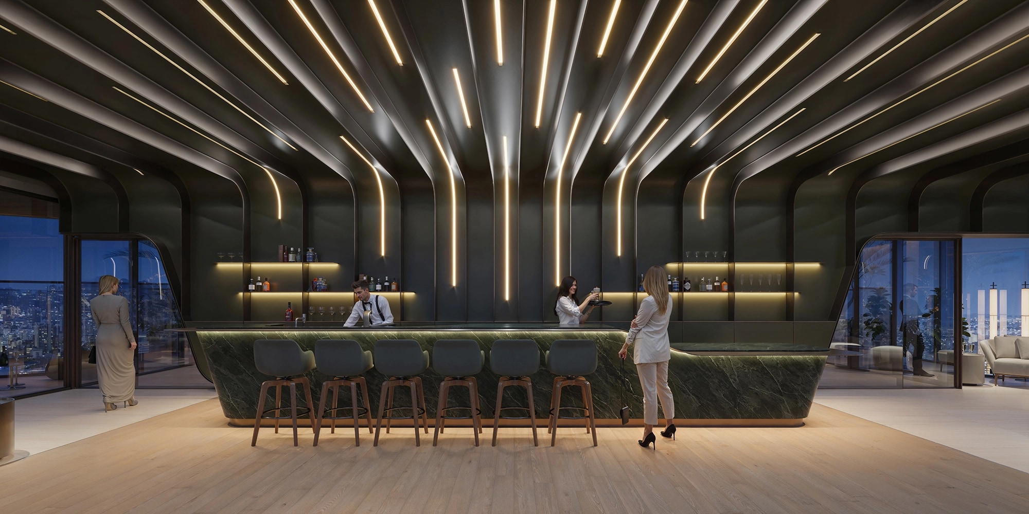 Savassi residences in Minas Gerais, Brazil