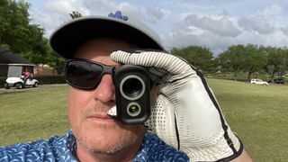 GolfBuddy Aim L20 Rangefinder in testing