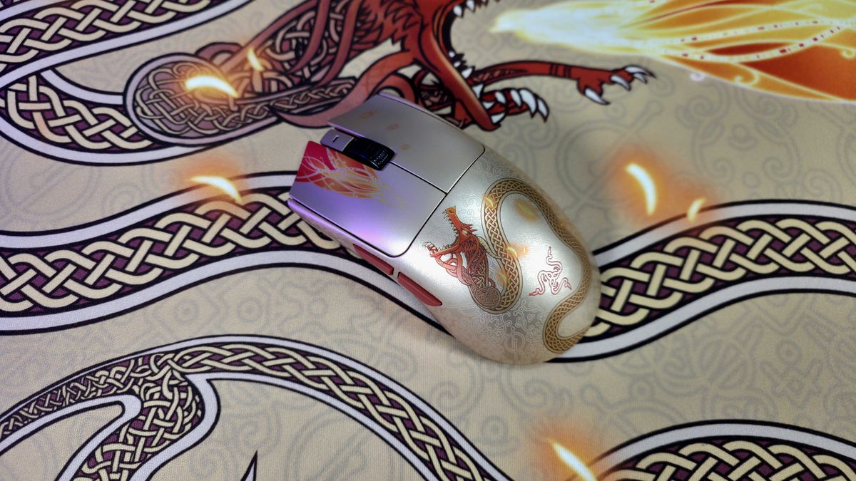 Image of the Razer Counter-Strike 2 Dragon Lore Collection.