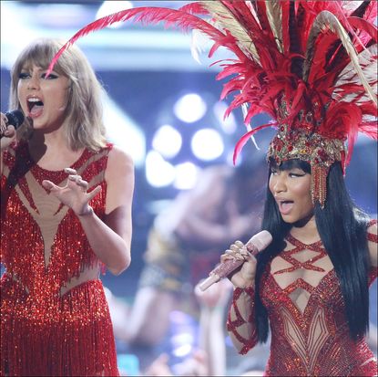 Taylor Swift and Nicki Minaj