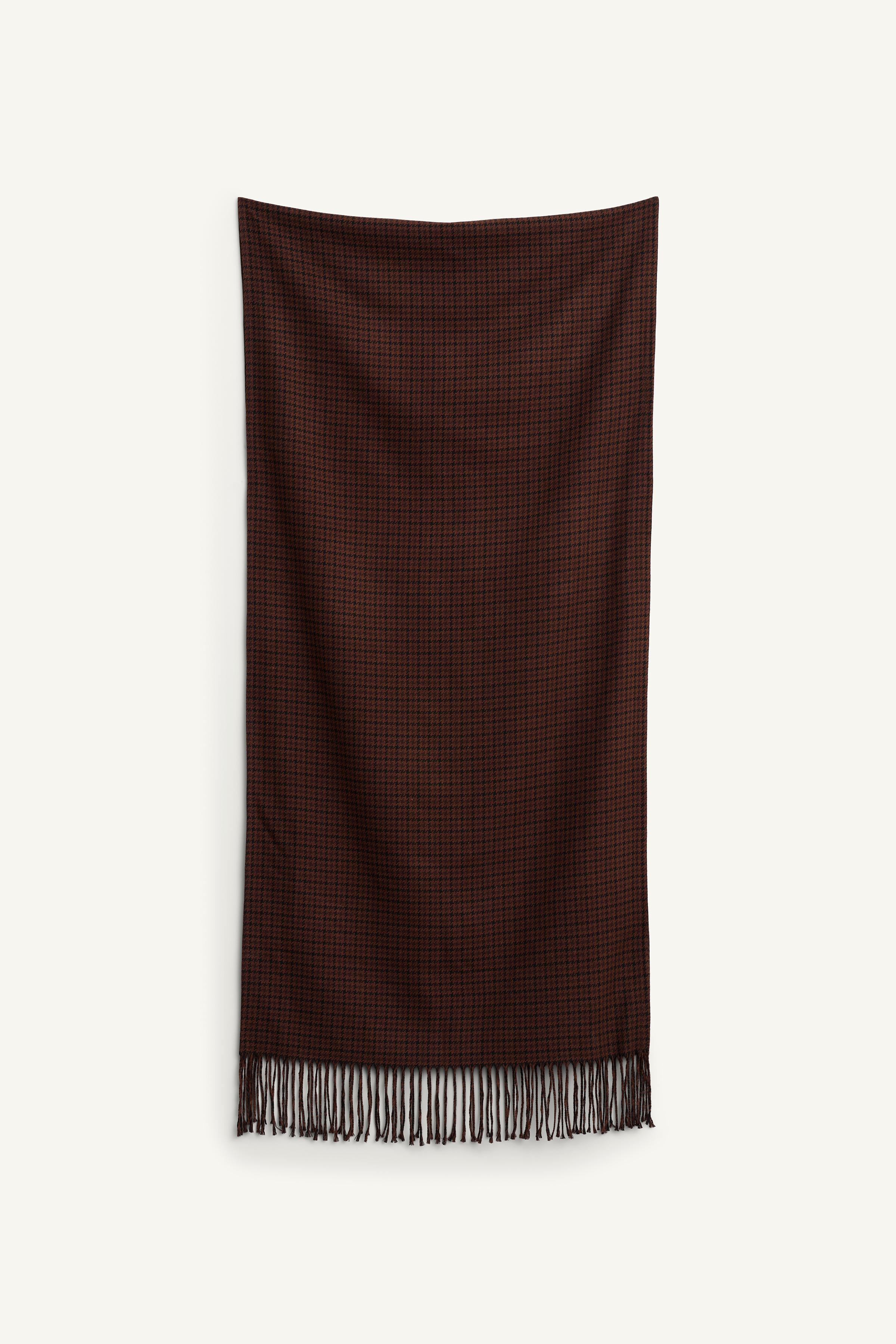 Long Plaid Scarf Limited Edition