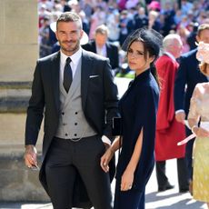 royal wedding 2018 david beckham victoria beckham