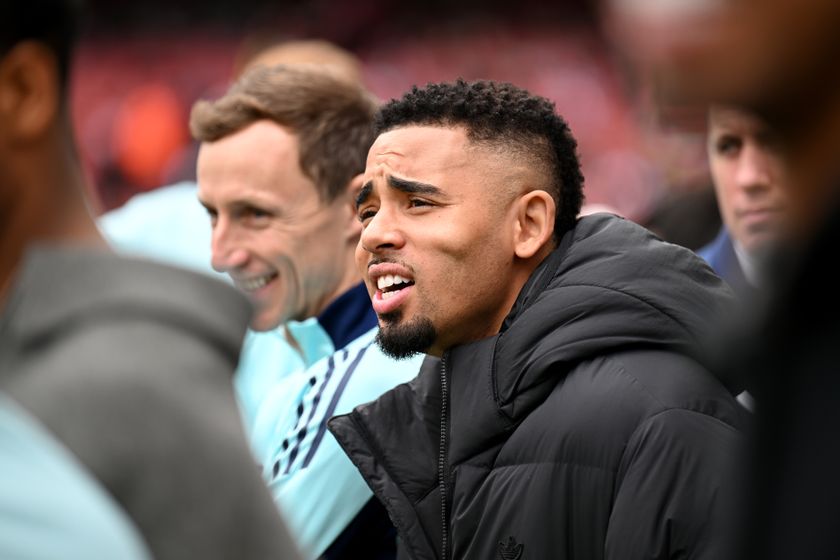 Arsenal star Gabriel Jesus has struggled with a knee injury over the past 12 month