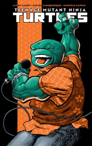 Teenage Mutant Ninja Turtles #2 variant cover by J Gonzo