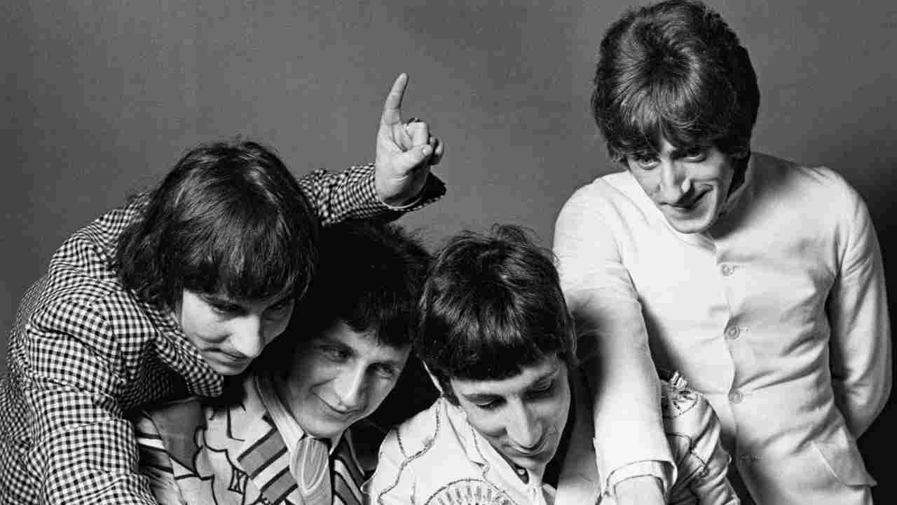 The Who posing for a photograph in 1967