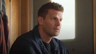 David Boreanaz as Seeley Booth on Bones.