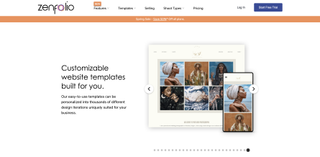 best website builder: Zenfolio website builder